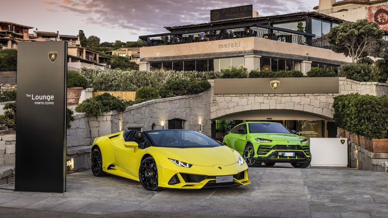 H εντυπωσιακή έκθεση της Lamborghini
